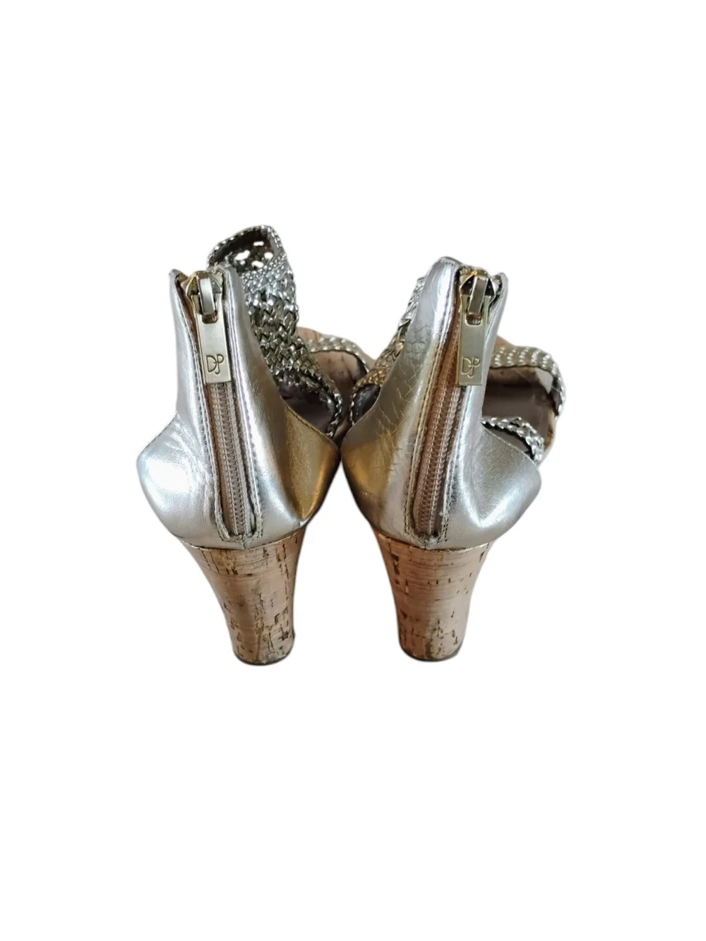 Donald J. Pliner stylish silver
